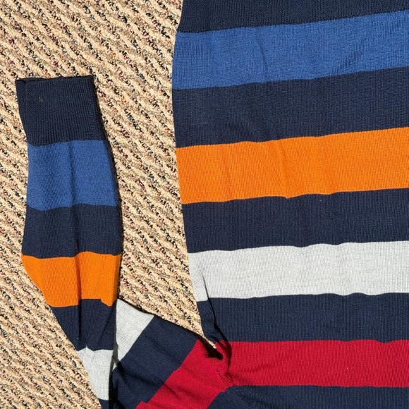 Club Room Mens Merino Wool Stripe Sweater - Picture 7 of 8